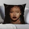 Singer R-R-R-Rihanna Pillow Case Pillowcase Soft Skin Friendly & Comfortable With A Hidden Zipper