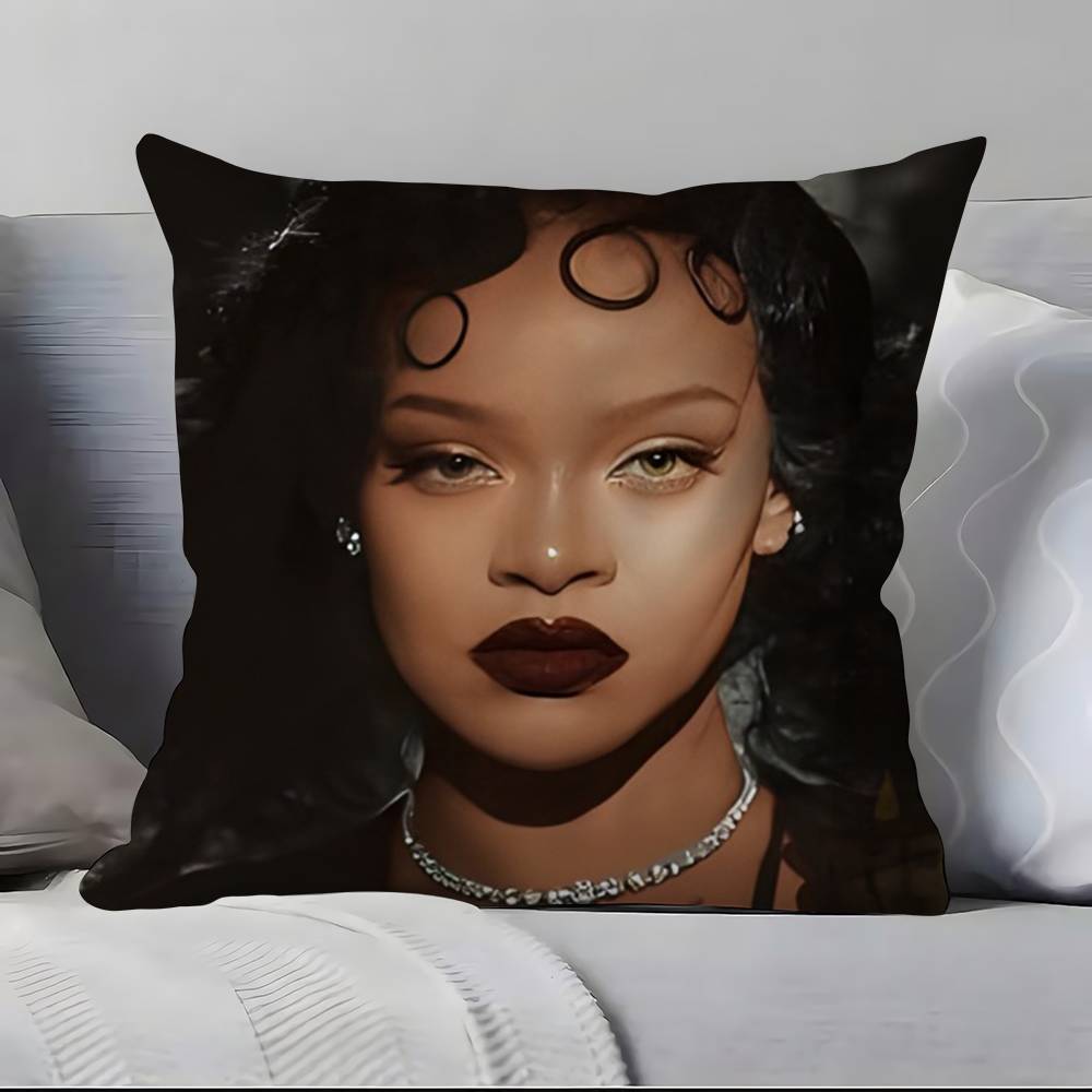 Singer R-R-R-Rihanna Pillow Case Pillowcase Soft Skin Friendly & Comfortable With A Hidden Zipper