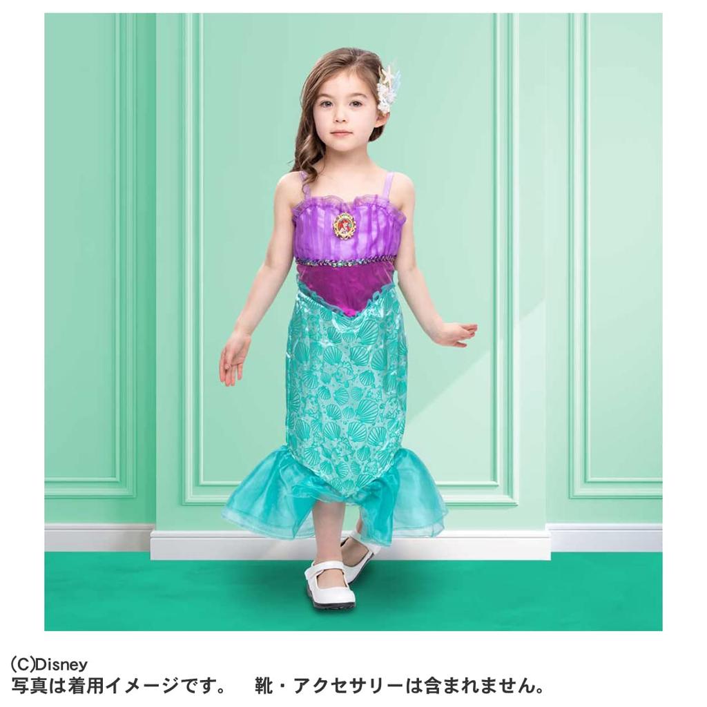 Sales Official TAKARA TOMY Disney Princess Sparkly Stylish Dress Ariel [Domestic Product] 100cm-110cm