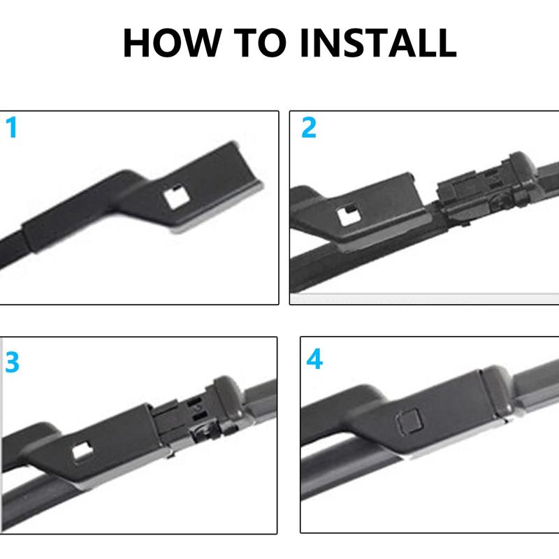 Car Front Wiper Blades For Mercedes Benz GLS X166 2013- Durable Windshield Windscreen Wipers Blades Strip Tools Accessories