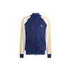 Adidas Originals Trefoil Three-Stripe Color Block Long Sleeve Jacket Men Jacket Navy IM4460