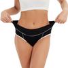 5PC Women's Large Color Cotton High Waist Pants With Raised Hips Underwear
