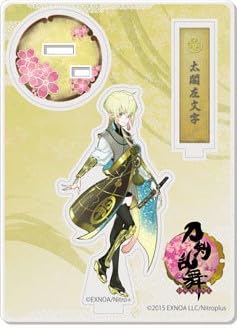 Акриловая фигурка-подставка Taiko Samonji 091 Touken Ranbu ONLINE Официальный мерч
