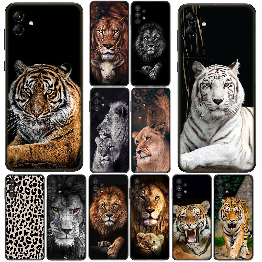 Чехол для телефона Lion Art Tiger Wallpaper Case для OPPO A18 A80 A40 A60 A38 A79 A15 A16 A17 A58 A78 A57 A53 A40M