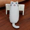 Игрушки с кошачьей мятой, симпатичная плюшевая подушка для большого пальца, скрежещущая зубами, устойчивая к укусам, дразнящая, расслабляющая, жевательная игрушка для кошек, аксессуары для домашних животных