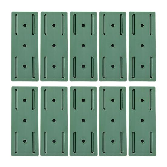 2/8Pcs Wall Mount Power Strip Holder Easy To Install Adhesive Punch-Free Socket