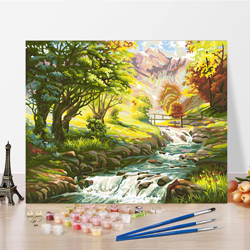 DIY Painting By Numbers Crafts Hobbies Home Decoration Digital Oil Painting Numbers Painting Arts