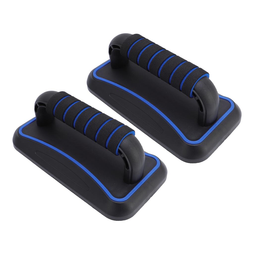 1 Pair Double Use Abdominal Wheel Quiet Multifunctional Abdominal Wheel with Push Up Bar for Fitness Equipment