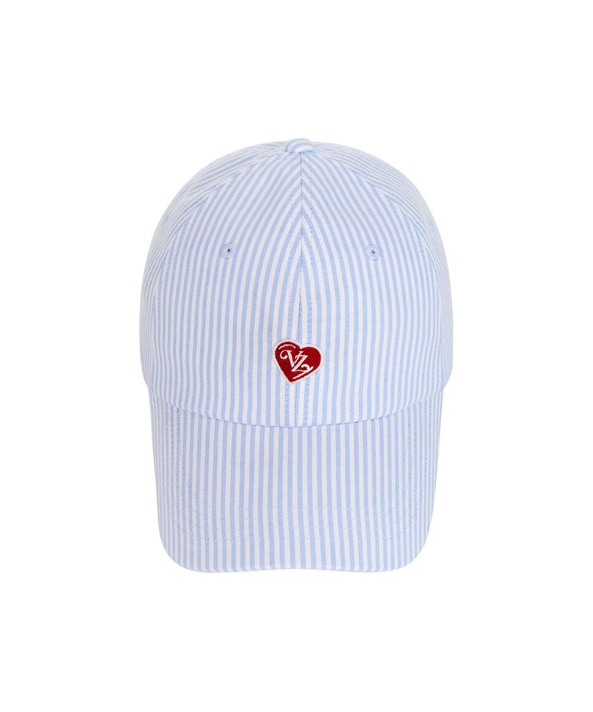 Бейсболка оверсайз с логотипом Bajal Heart из ткани оксфорд (3 цвета)