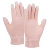 Beanie Hat Pompom Beanies Hat Thickened Winter Knit Gloves Set  Cold Weather