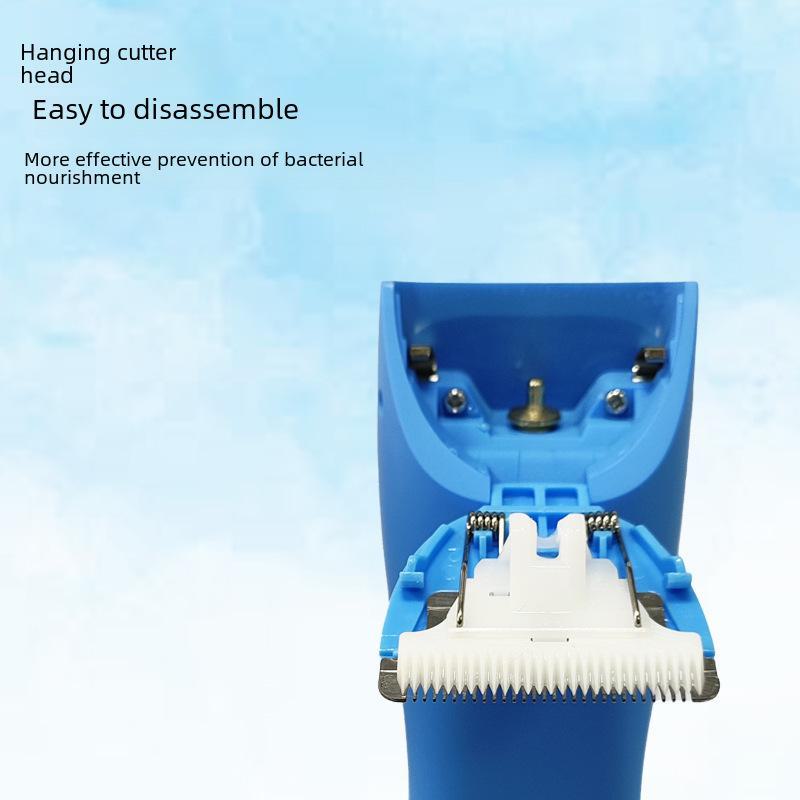 Мужская водонепроницаемая электрическая машинка для стрижки волос и бритва для всего тела, подмышек и интимных зон