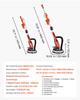 Drywall Sander, 950W Electric Drywall Sander, Popcorn Ceiling Removal Tool with 7 Variable Speed 1000-2300 RPM, Double-Deck LED Light, Foldable &