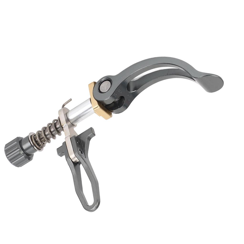 Быстросъемный зажим подседельного штыря Зажим-хомут для подседельной трубы из нержавеющей стали для складных велосипедов 3sixty 31,8 мм Черный