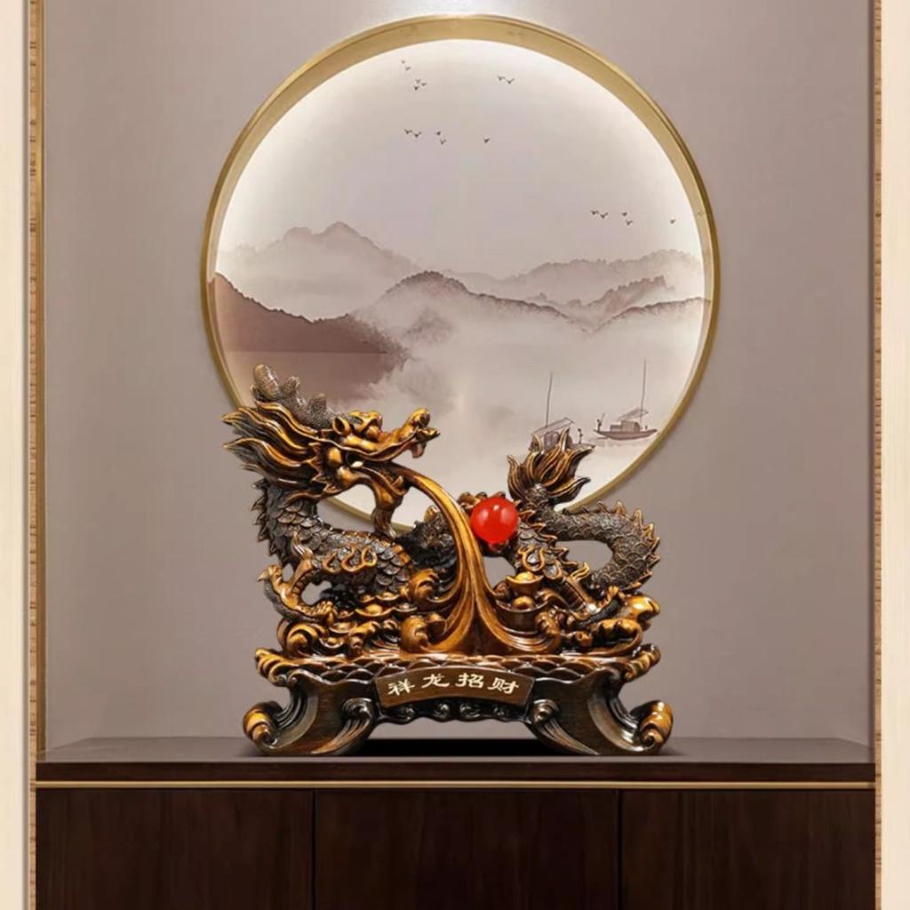 Фэншуй Привлечение Богатства Благоприятные Украшения Украшения Богатство Гостиная Фойе Офисный Стол Украшения Открытие Подарков