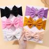 1Pc Headband Nylon Infants Toddlers Elastic Hair Band for Newborn Girl Princess Bowknot Cute Baby Hair Accessories