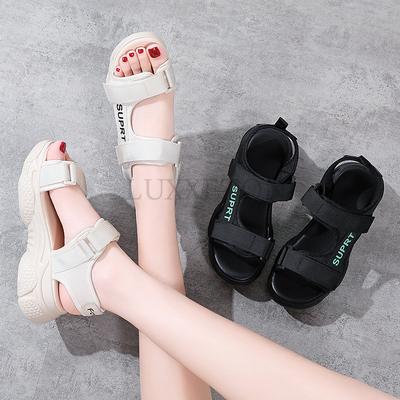 Сандалии для женщин Повседневная платформа Модная универсальная Удобная дышащая износостойкая обувь для активного отдыха Весна Лето