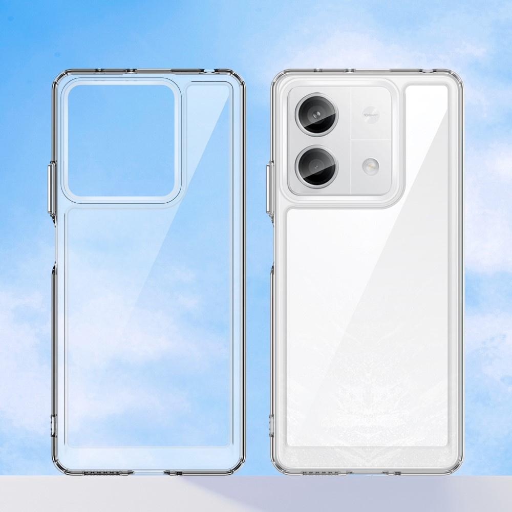 Case for Xiaomi Redmi Note 13 5G, Fusion Hybrid, transparent