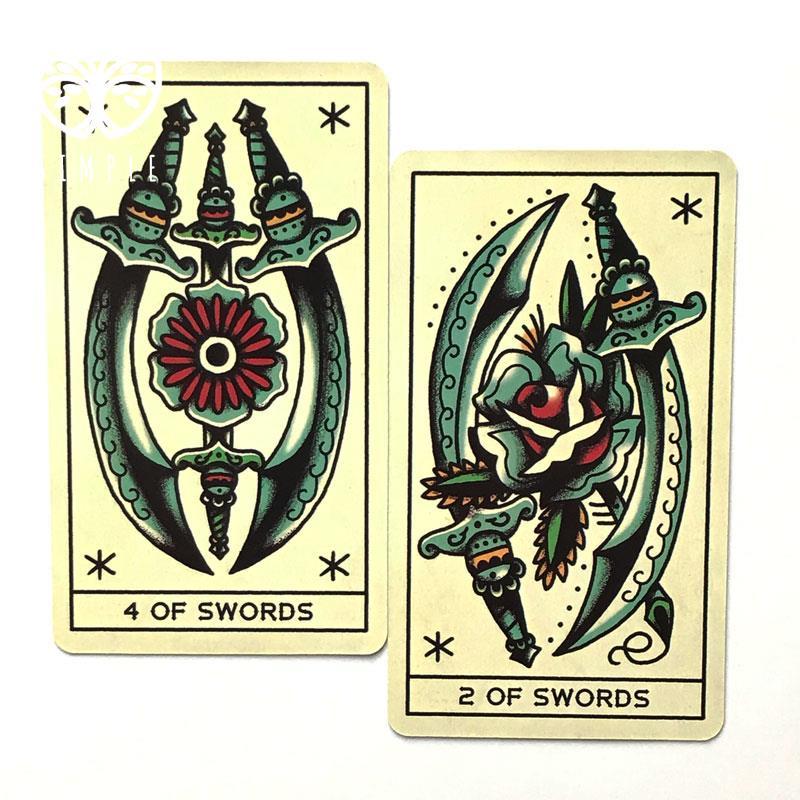 Тату Таро: Карты с чернилами и интуицией. Идеальный подарок современному спиритуалисту, любому поклоннику метафизических астрологических гороскопов.