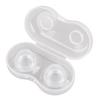 2pcs Nipple Corrector Breastfeeding Transparent Silicone Nipple Suckers for Pregnant Women
