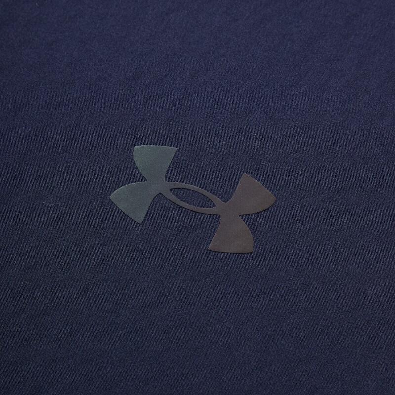 Under Armour Ветровка с капюшоном и застежкой-молнией с логотипом и удобными длинными брюками, повседневный спортивный комплект для мужчин 22600401-408+23600701-001