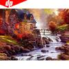 5D DIY Diamond Painting River Embroidery Rhinestones Picture Diamond Mosaic Cross Stitch