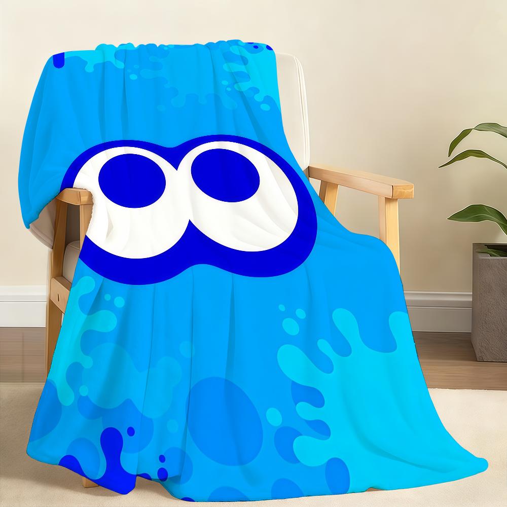 Горячая игра S Splatoon N 4 Плед Мягкий плед для дома спальни кровати дивана пикника путешествия офиса Покрывало плед Подарок