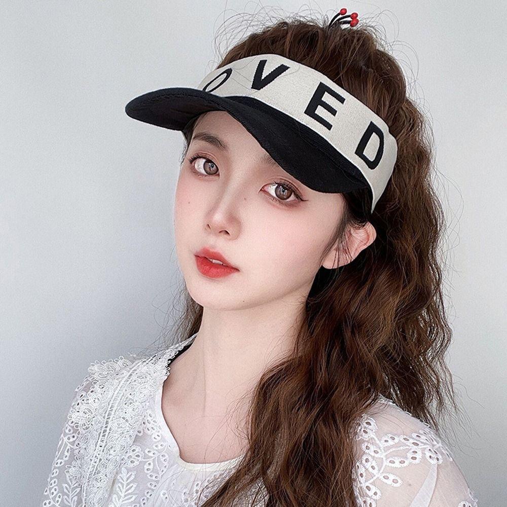 Термостойкая искусственная волокнистая шапка для волос, длинный волнистый конский хвост, солнцезащитная шапка, козырек от солнца, кепка-бейсболка с париком