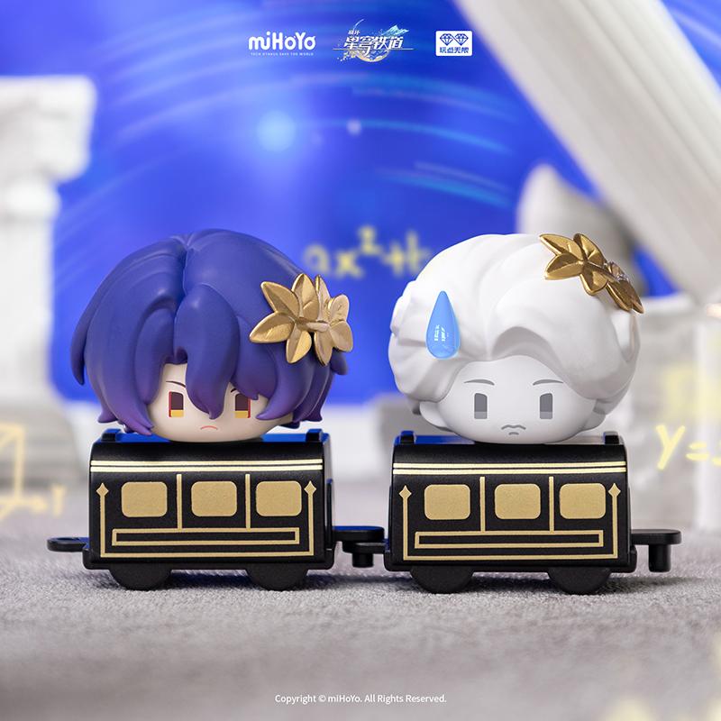 Mihoyo Honkai Star Rail Q-версия Штабелируемая Фигурка 2-я Серия Сюрприз-Бокс Аниме Коллекционная Украшение Декор Подарок Для Аниме-Фанатов