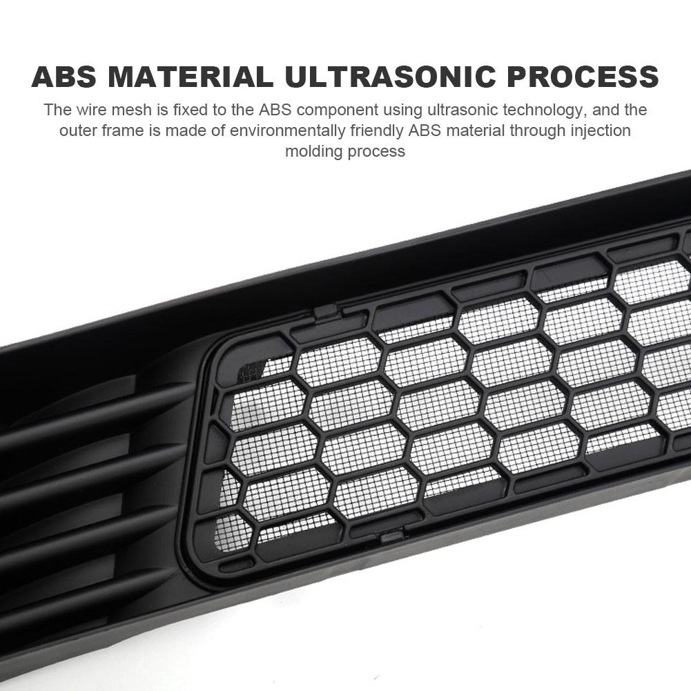Car Racing Grills Heat Radiation Integrated Anti-insect Mesh Removable Buckle Installation for Tesla Model 3 Y 2020-2023
