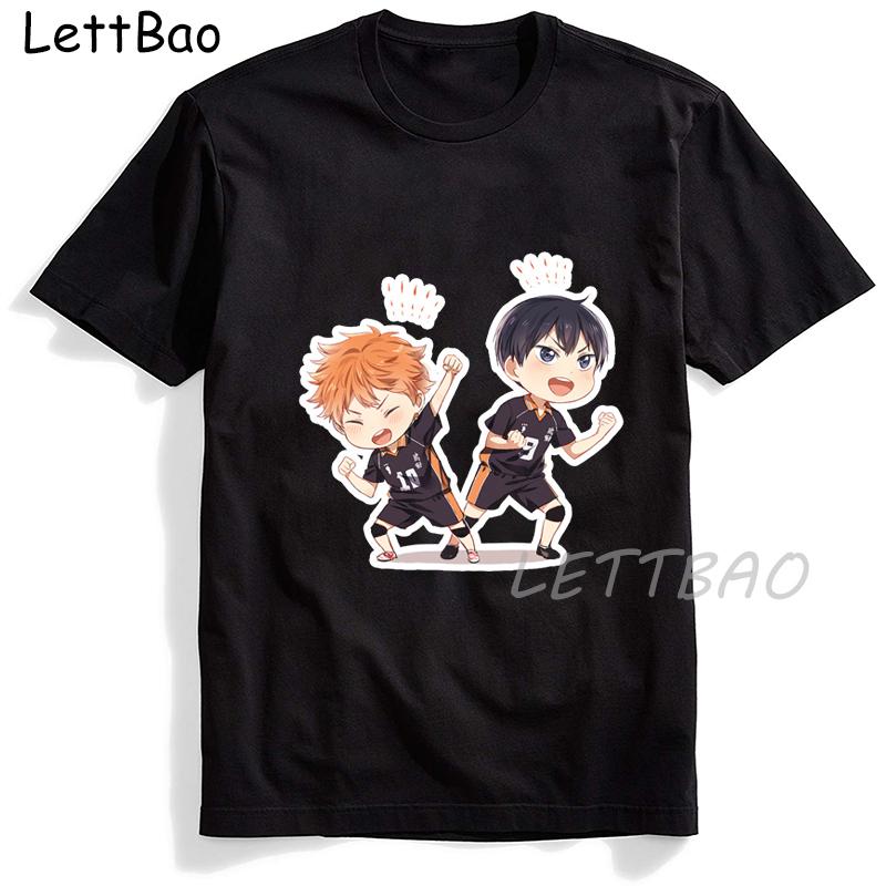 Японское аниме Haikyuu Karasuno Футболка Мужская Харадзюку Летние Топы Take Skies Графические Футболки Каваи