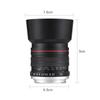 85mm Fixed Focus Camera Lens F1.8 Large Aperture Manual Focus with EF Mount 7 Groups 10 Elements