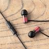 final E1000c Red Hi Res Compatible Canal EarphOnes With One Button Controller With Mic Fi E1dplrec Red