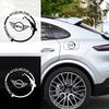 Car Badge Vinyl Reflective Fuel Tank Cap Stickers Decal Accessories For Cooper One S Clubman R50 R53 R56 R60 F55 F56 R57 R58 R59
