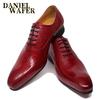 Fashion Men's Fashion Handmade Genuine Leather Oxford Shoes Black Red Lace-Up Pointed Toe Formal Office Wedding Snake Print Design