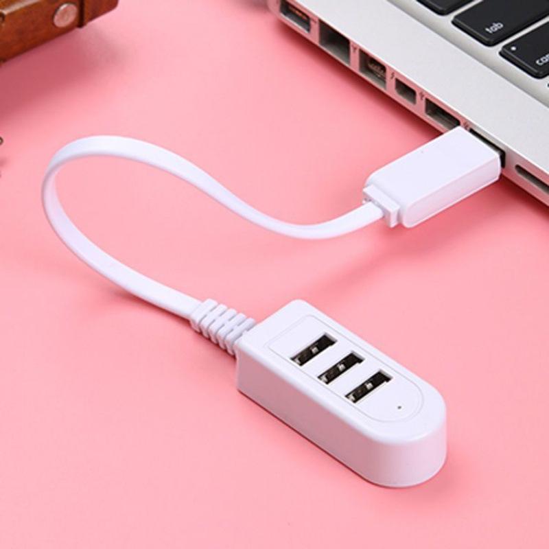 Трехпортовый USB-хаб для зарядки с удлинителем для мобильных телефонов