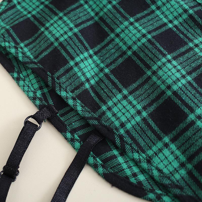 Блузка с поддельным воротником, универсальная поддельная хлопковая рубашка в клетку, поддельный воротник, декоративный воротник B302 B312