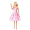 Кукла Mattel Barbie из фильма «Барби» в клетчатом платье (3+ года) HPJ96 Розовый (х 1)