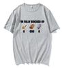 Im Fully Bricked Up  Funny Womens TShirt Fashion HipHop Short Sleeve Pure Cotton Casual Loose TShirt Streetwear