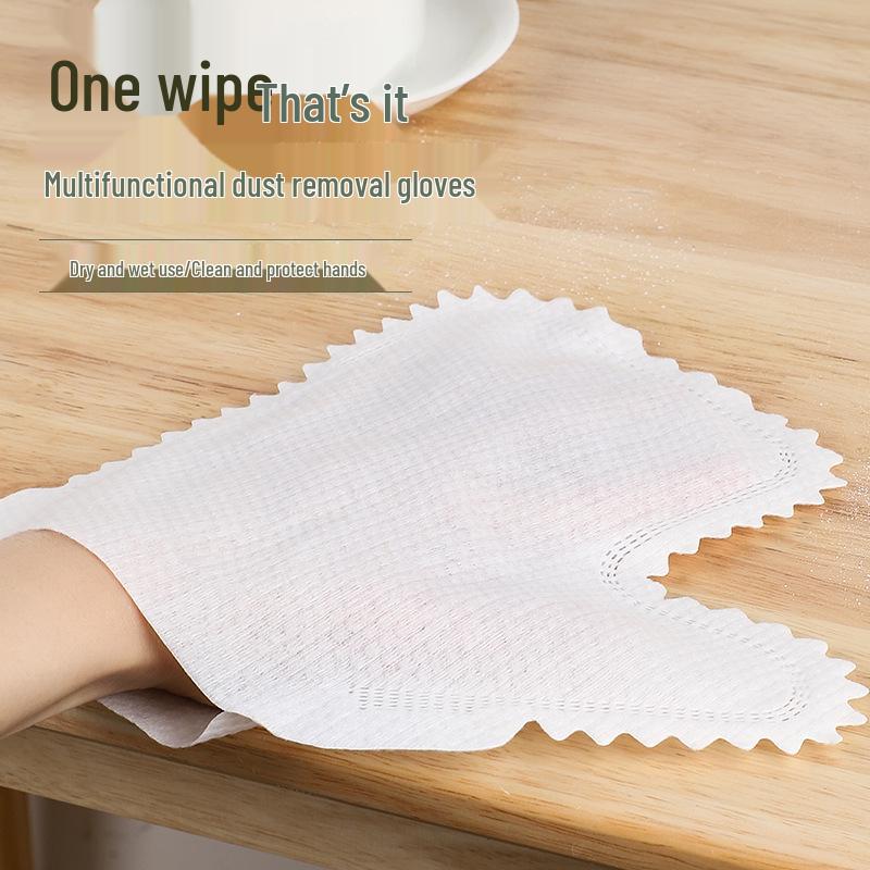 Newcomer 0.22 Free Shipping: Disposable Electrostatic Dust Removal Non-woven Fabric Gloves