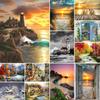 5D DIY Diamond Painting Nice Lake View Diamond Embroidery Cross Stitch Kit Full Rhinestone Mosaic Home Decor