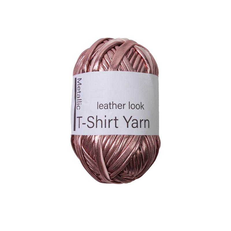100g/Roll Shiny T-Shirt Yarn DIY Bag Shoes Metallic Cloth Fabric Yarn Knitting Crocheting