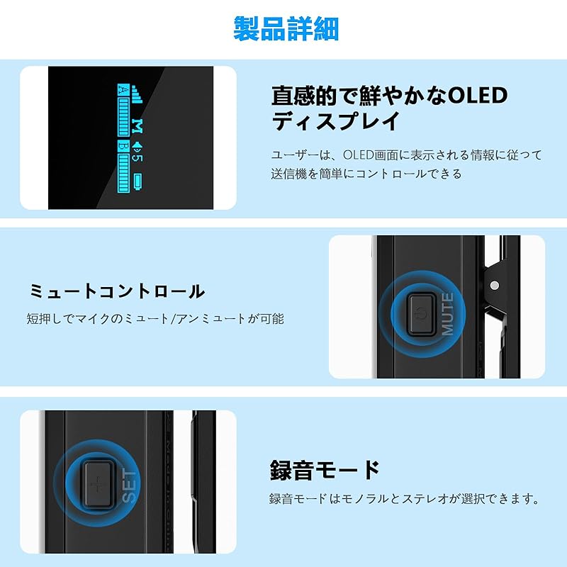 Available for iPhone15 wireless pin microphone wireless microphone BOYA XM6-S6 external microphone For distribution microphone Android Compatible with