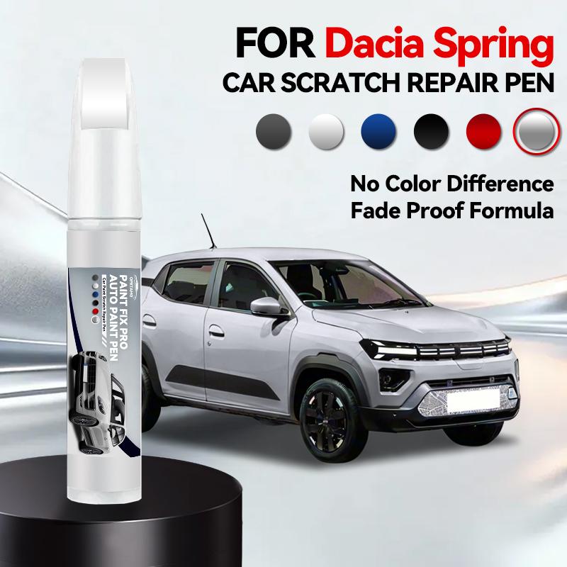 Vehicle for Exclusive Use Car Paint Repair Pen For 2021-2025 Dacia Spring Paint Scratch Repair Accessories Blue Red Green Black