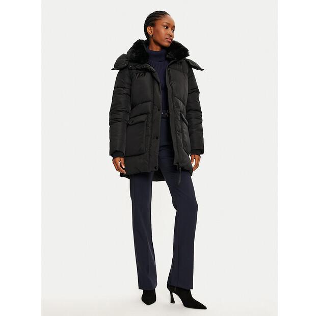 Пуховик Rinascimento CFC0118343003 черный Loose Fit