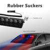 1 шт., светодиодные полицейские огни, стробоскоп для автомобиля, 12 В, аварийные сигнальные лампы, предупредительная лампа, мигающая вспышка для лобового стекла грузовика, 8