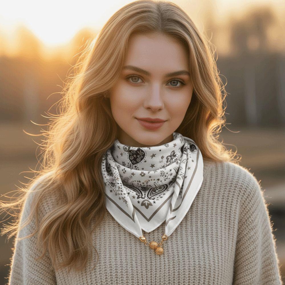 65x65cm Square Scarf Soft Cotton Waist Scarf Neck Protection Women Neckerchief  Women Fashion
