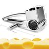 1/4pcs Rotary Cheese Grater Multifunctional Stainless Steel Drums Blades Manual Handheld Butter Ginger Slicer for Kitchen Gadget