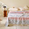New Three-layer Gauze Towel Quilt, Double Air-conditioned Blanket, Sofa Towel, Four-season Lunch Break Blanket