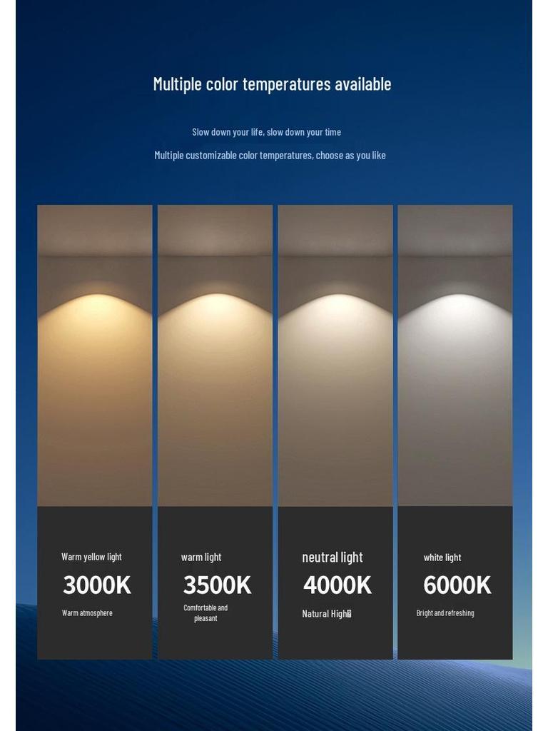 OSRAM Aluminum COB Wall Washer: High-Brightness Ra95 Recessed LED Ceiling Light