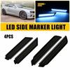 Dynamic White Amber Red LED Side Blue Marker For Light Chevy 2010-2015 Camaro